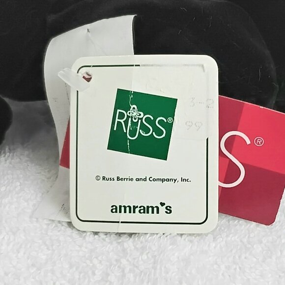 3/$30 Lil Crumpets Teddy 6" Sitting Bears From the Past by Russ Berrie!! - Picture 5 of 7